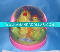 Wholesale 80MM DIA VALENTINE WATERGLOBE Xmas gift