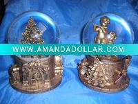 angel snow globe