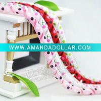 Wholesale gorsgrain curly ribbon/satin ribbon/printed ribbon