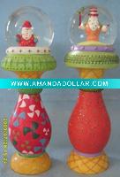 Christmas santa water Globe