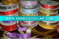 Printed grosgrain ribbon