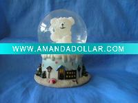 crystal water globe