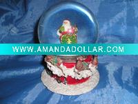 snow globe with music,moving and light