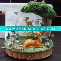 Animal Eden water globe