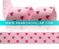 Wholesale printed ribbon, decorative ribbon, gift tape, polyester ribbon