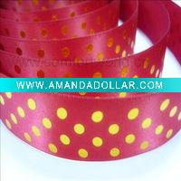 Wholesale Printed satin ribbon