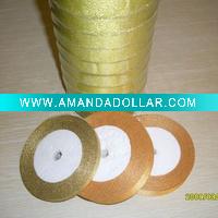 Wholesale gold metallic ribbon
