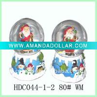 Wholesale 80mm polyresin snow water ball
