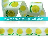 Wholesale printed ribbon, decorative ribbon, gift tape, polyester ribbon, SATIN RIBBON