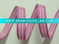Wholesale Christmas Tartan Ribbon