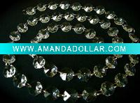 Wholesale acrylic garland strands-- acrylic diamond