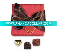 satin ribbon bow for packing