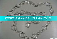 Wholesale acrylic garland strands-- acrylic diamond