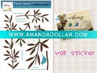Wholesale Christmas Gift Pvc Living Room Sticker