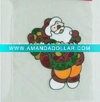 Wholesale christmas window stickers for arts (LD-M049)