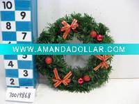 Wholesale 25cm artificial decorative Christmas flower wreath