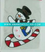 Wholesale window stickers for christmas deco. (LD-M045)