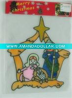 Wholesale lovely PVC window stickers (LD-M065)