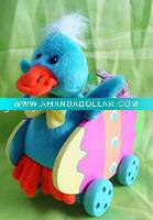 Easter toys with candy bags,rabbit, duck