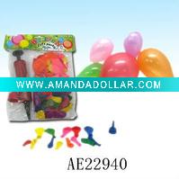 Wholesale 100 latex air balloon+balloon pump+funnel