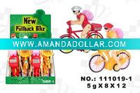 Wholesale New Pullback Bike Candy Toys(111019-1)