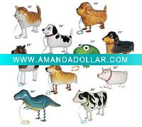 2011 New arrive mylar walking pet balloons