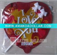 Wholesale valentine's day series auto inflatable foil balloon