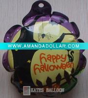 Wholesale Halloween gift DIA 4" auto inflating foil promotion balloon