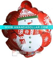 DIA 11 cm christmas auto inflated foil balloon