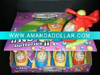 Candy toy pull string Helicopter