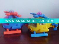 Candy toy cartoon pull-string planes