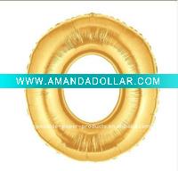 Mylar Number Balloons, 100 pcs/lot, Free Shipping