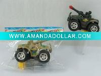Wholesale candy toy pull line tanks Military car