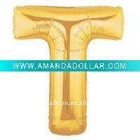 Wholesale Alphabet Letter"T" balloon