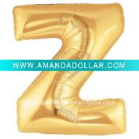 Alphabet Letter"Z" balloon