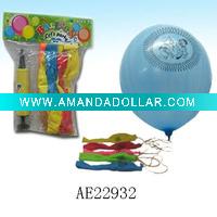 10 shaped latex balloons+inflator