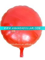 Wholesale 2011 valentine's day DIA 18'' inflatable foil round Mylar balloon