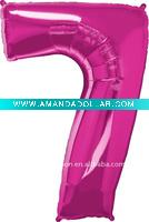 Wholesale 40" Mylar Number"7" Balloon