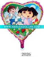 Wholesale Valentine's day DIA 18'' Cartoon aluminum foil balloon