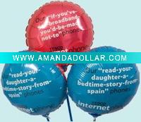 Wholesale mylar balloon foil balloon