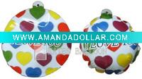 DIA 14.5 cm birthday auto inflatable foil balloon