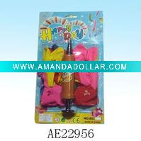 8 latex heart balloons+40balloons+inflator