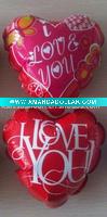 Wholesale valentine's day auto inflatable foil balloons