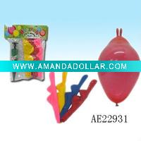 5 rabbit latex balloon+inflator