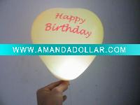 CE & Rohs printing led light up balloon