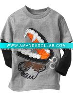100% cotton baby children boys long sleeve T-shirt/baby clothes/kid wear/child clothes/child wear/baby clothing/kid clothes/