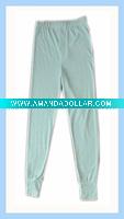 children's white interlock pants