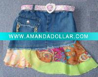 Hot sell girls jeans pants kids clothes P1001
