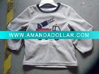 100%polyester,kids long sleeve shirt.