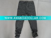 Wholesale 100%cotton girl legging pants